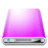 Drives Colours Violet Icon